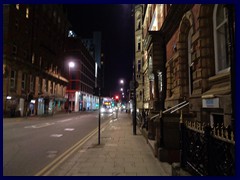 Leeds by night - Wellington St